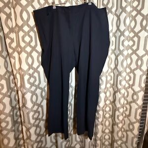 Lane Bryant Navy Straight Leg Pants Size 28 0081